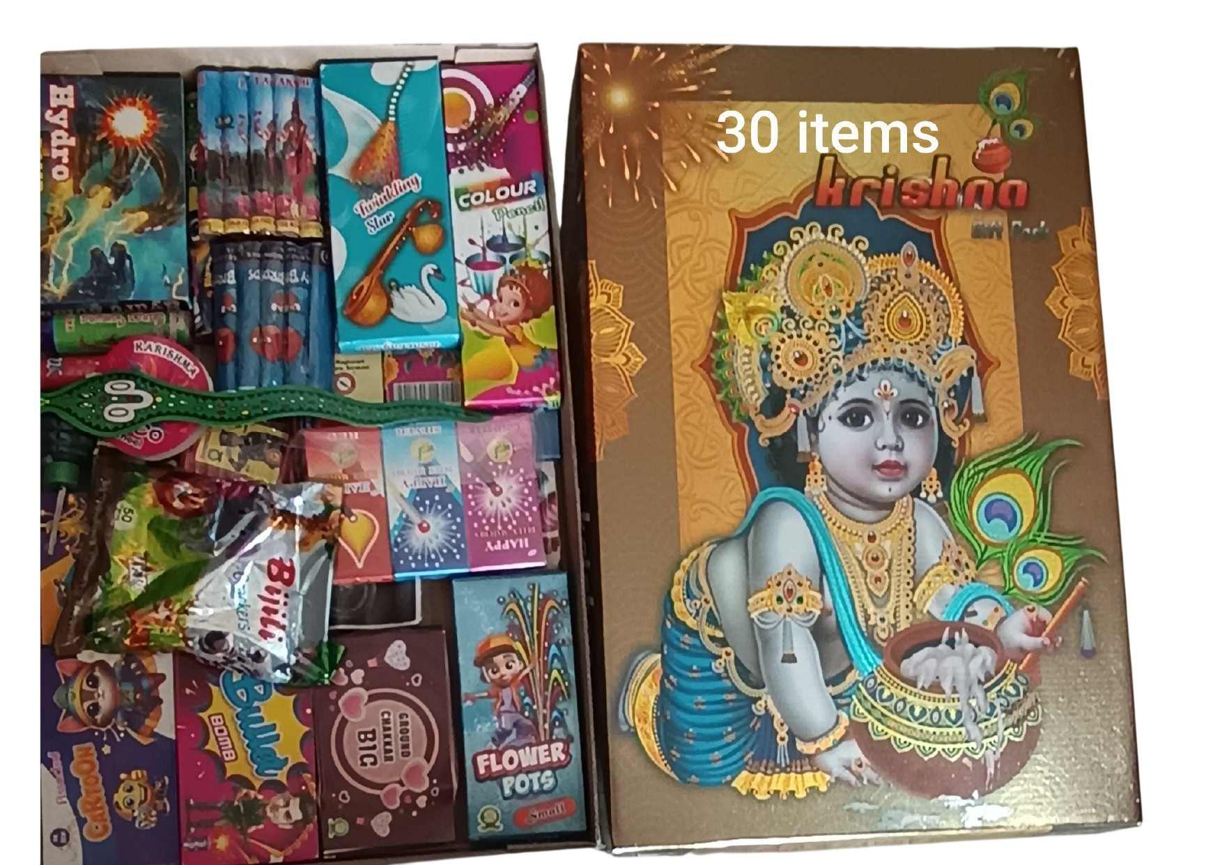 30 items 