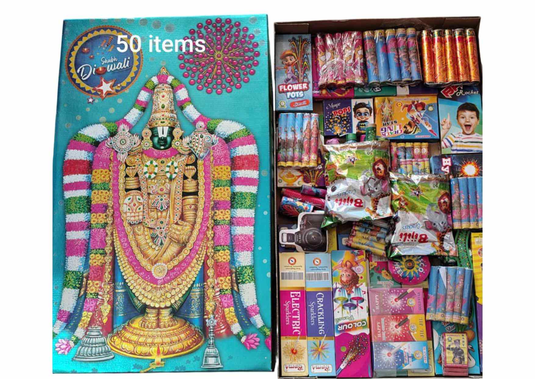 50 items 