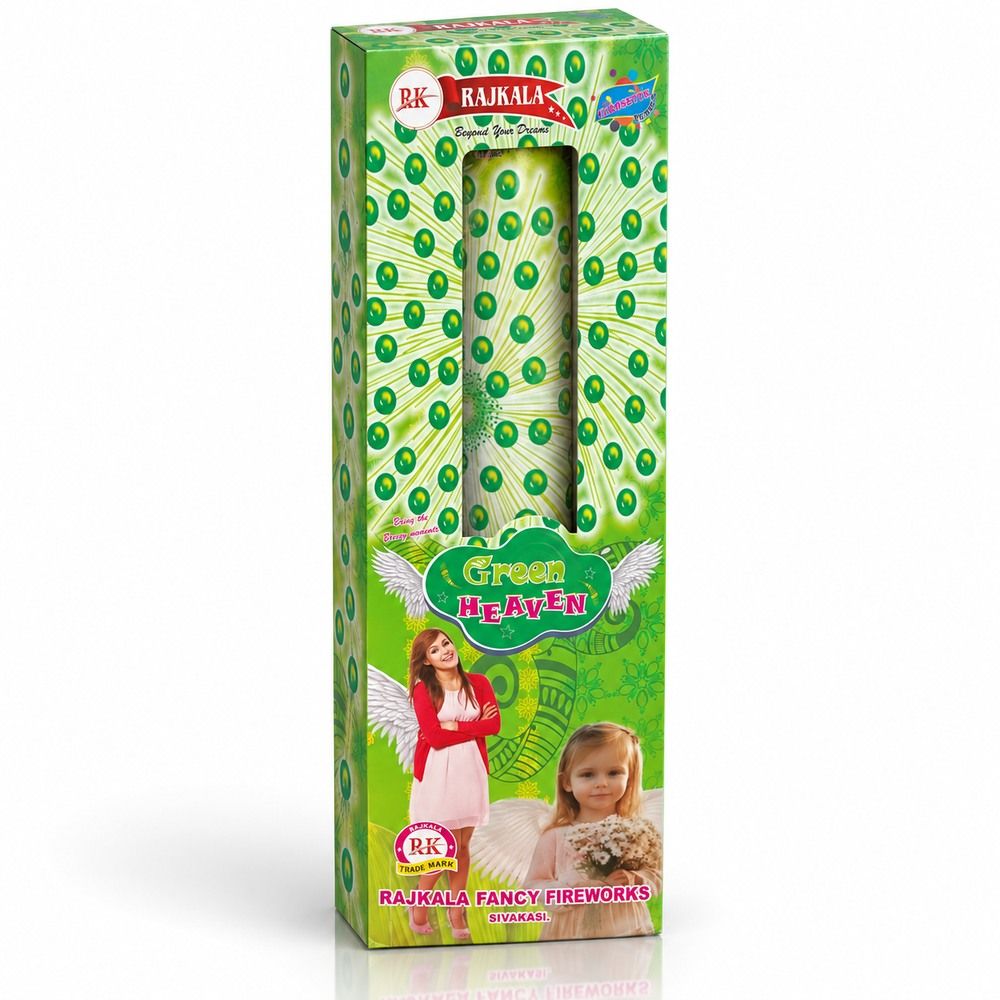 	4 1/2" Green Heaven (Single Pcs)	