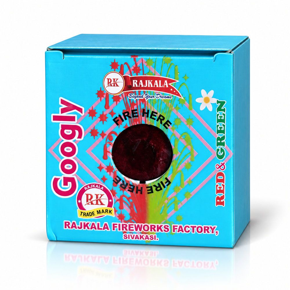 Googly Red & Green 